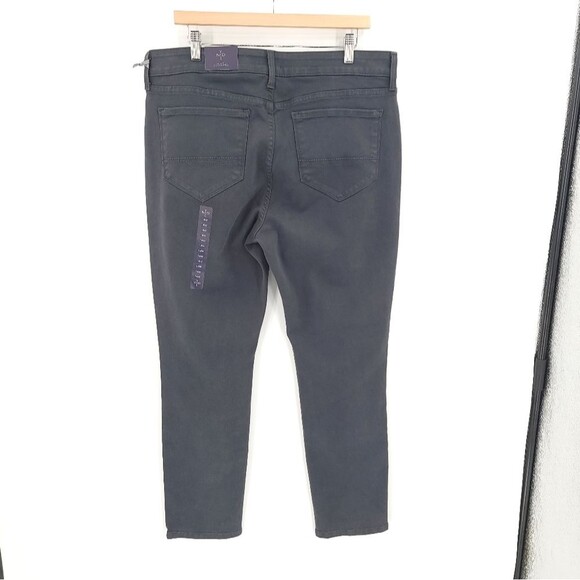 NYDJ Original Slimming Fit Jean Leggings Jeggings Slimming Shaping Gray Career - Picture 2 of 14